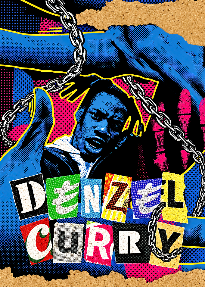 Denzel Curry Pop Art Poster