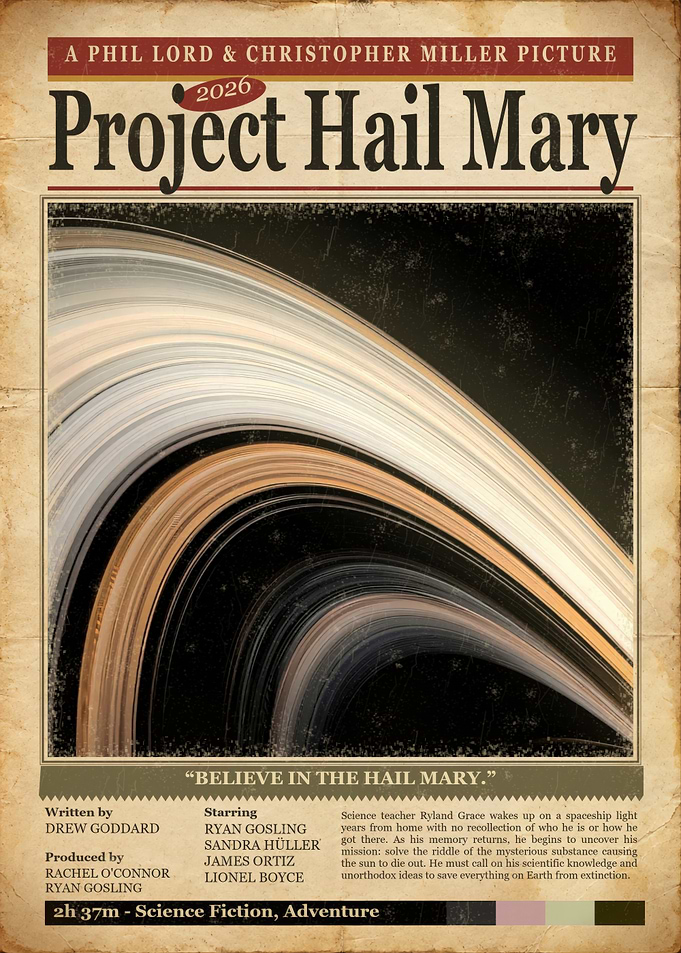Project Hail Mary Movie Poster