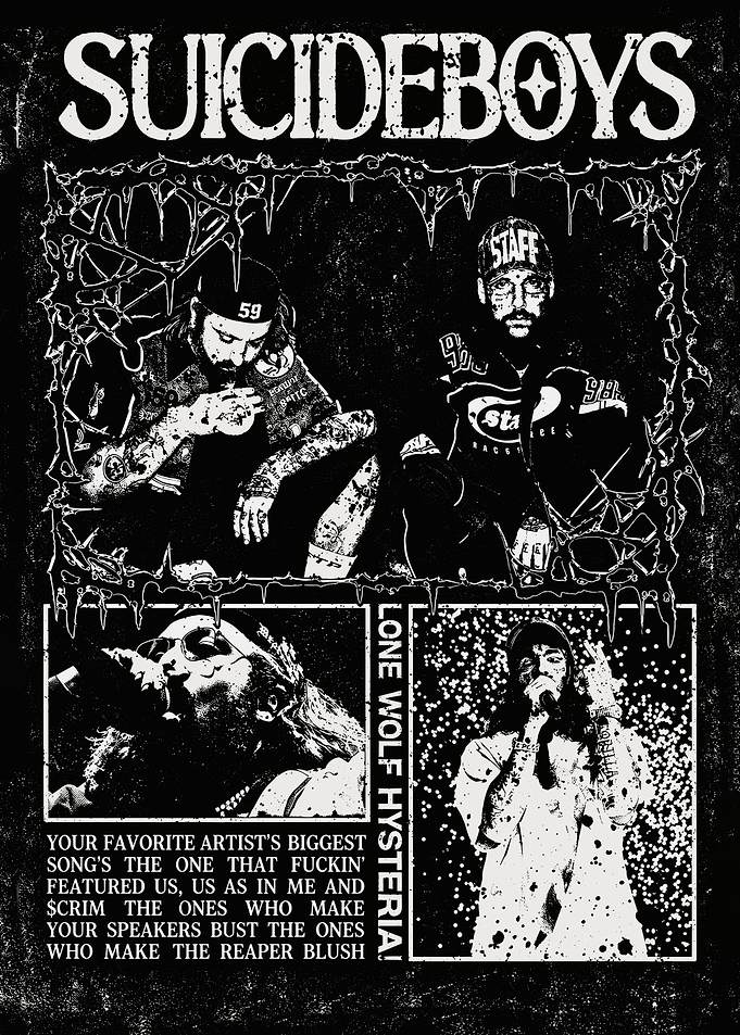 $uicideboy$ Graphic Poster Design