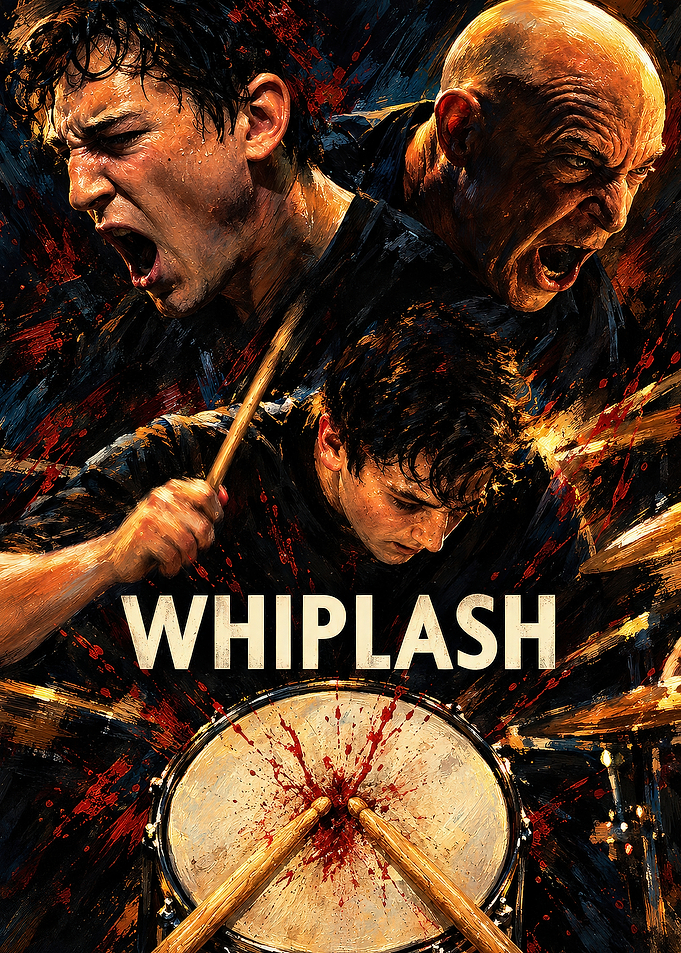 Whiplash Movie Poster Art