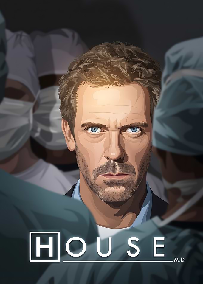 Dr. Gregory House M.D. Portrait