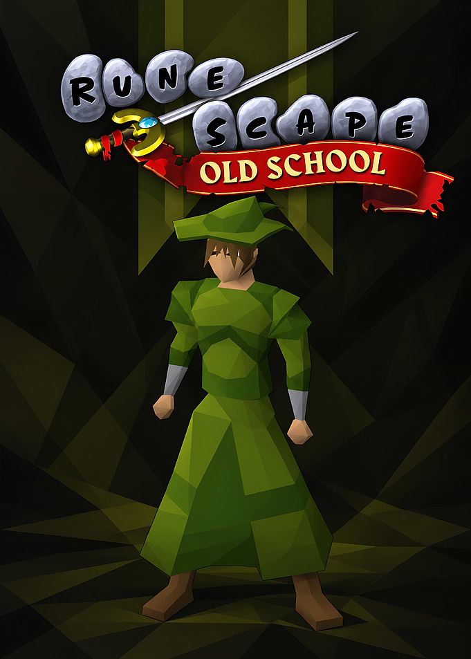 Old School RuneScape Character Poster