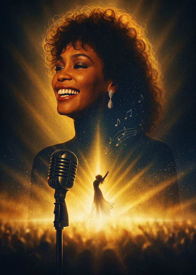 Music Icon Vintage Singer Poster