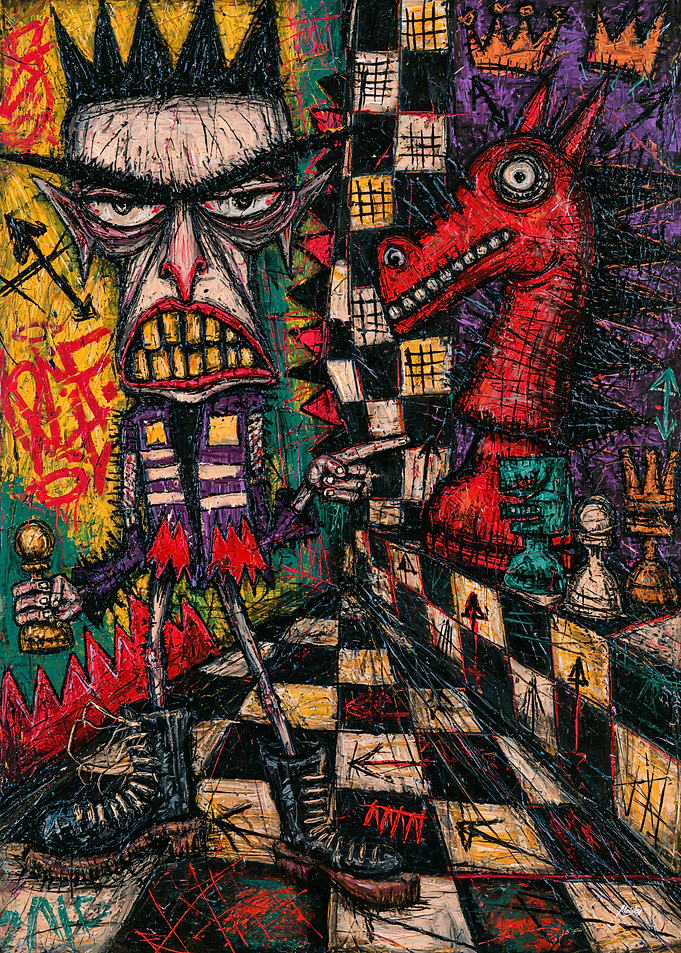 Checkmate Meltdown - Grotesque Chess Player