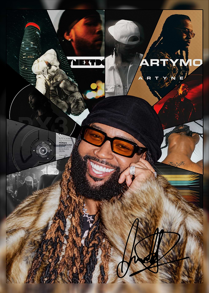 Artyne Music Artist Collage Poster
