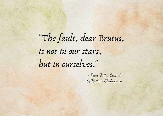 Shakespeare Quote Wall Art
