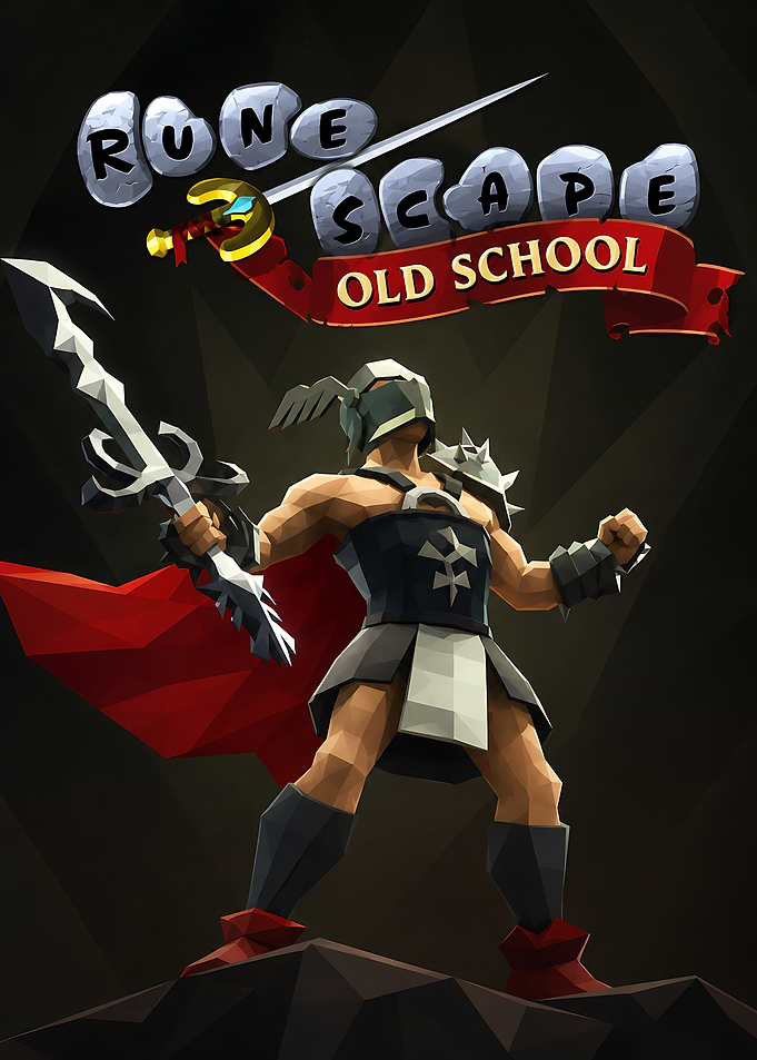 Old School RuneScape Warrior Poster
