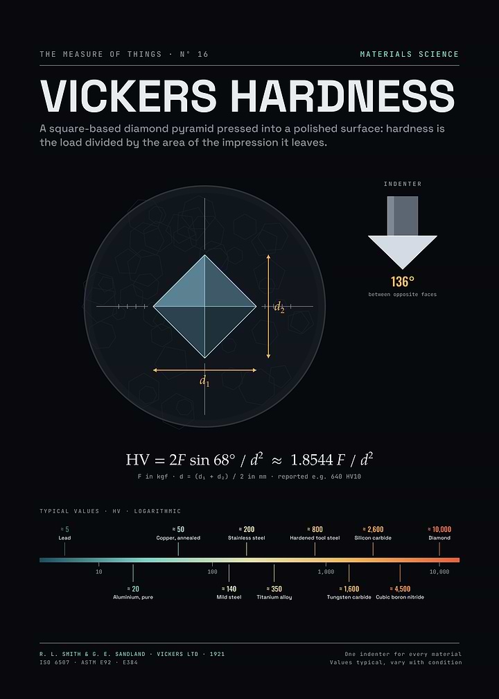 Vickers Hardness – Diamond Pyramid Indentation Under the Microscope