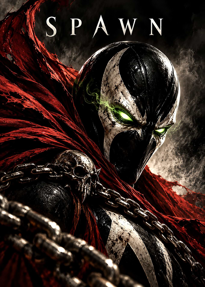 Spawn Comic Book Character Poster