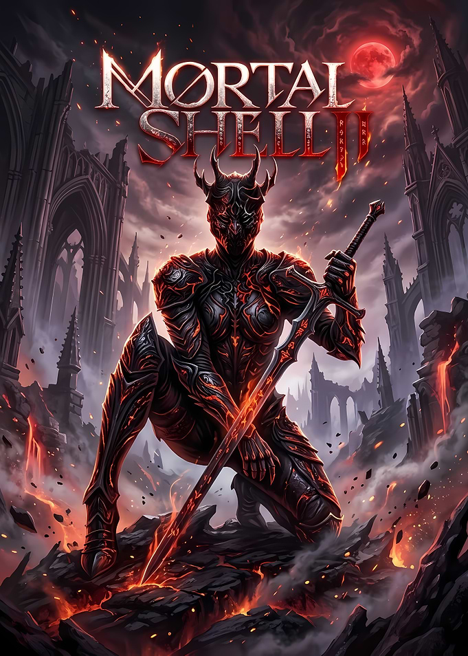 Mortal Shell II Dark Fantasy Poster
