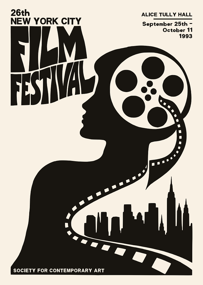 1993 New York City Film Festival Poster