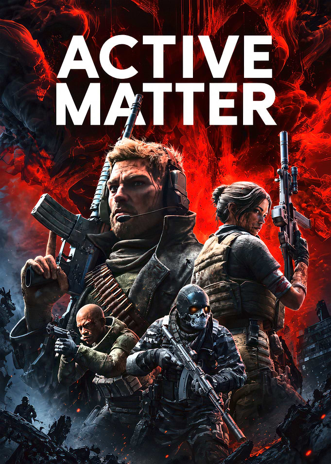 Active Matter Military Squad Poster