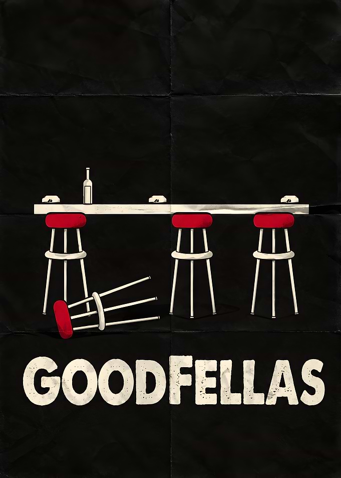 Goodfellas Minimalist Bar Poster