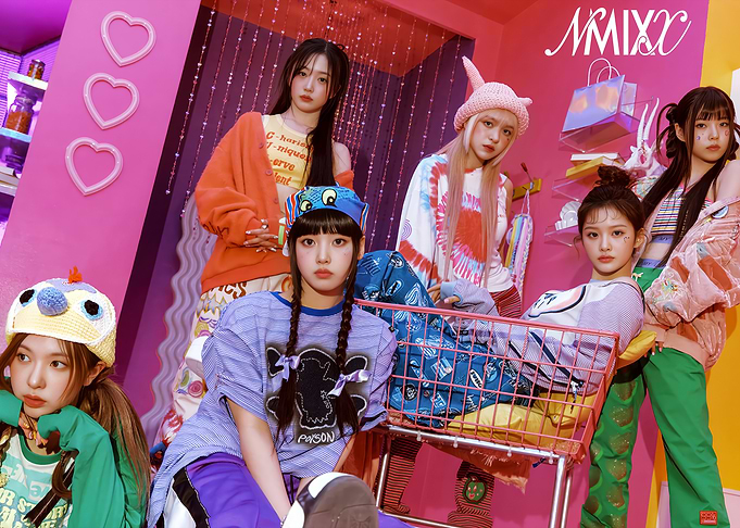 NMIXX K-pop Group Vibrant Concept Photo