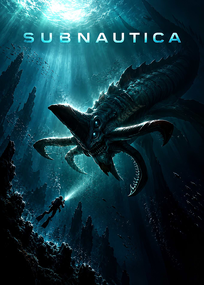 Subnautica Reaper Leviathan Encounter