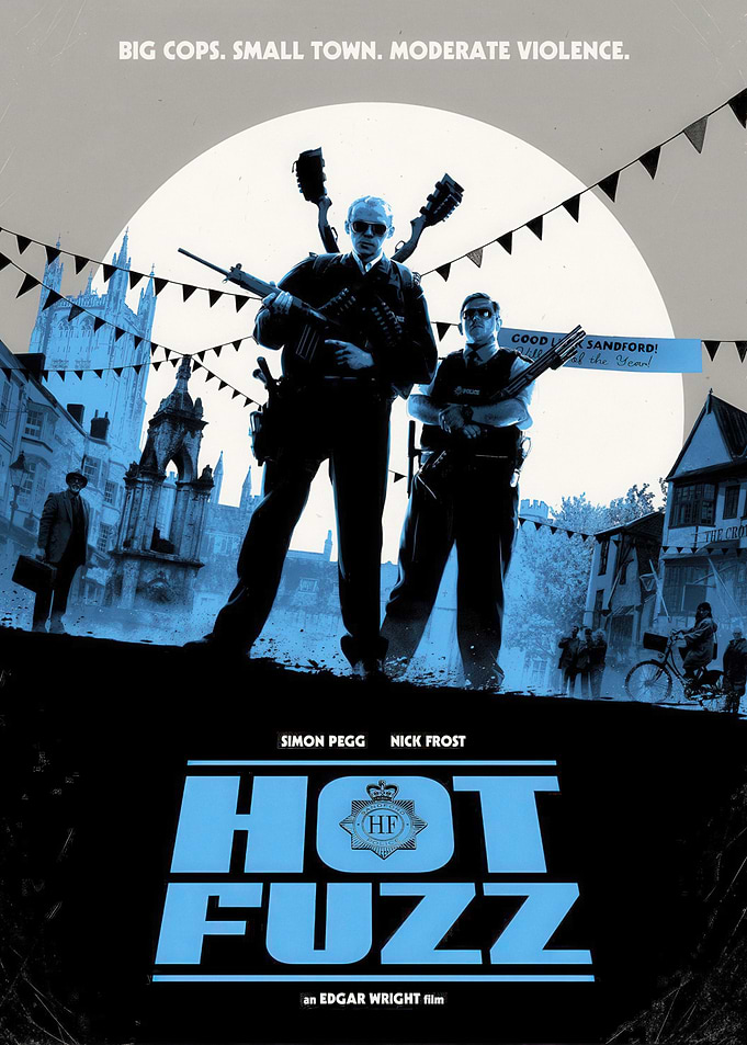 Hot Fuzz Movie Poster