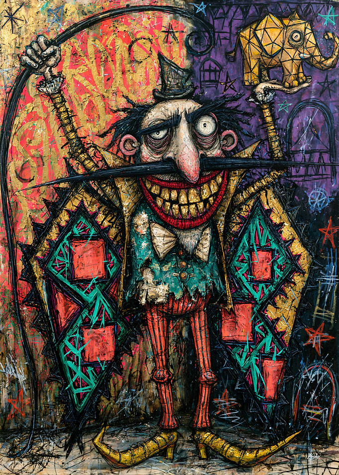 Impossible Ringmaster - Grotesque Circus Performer