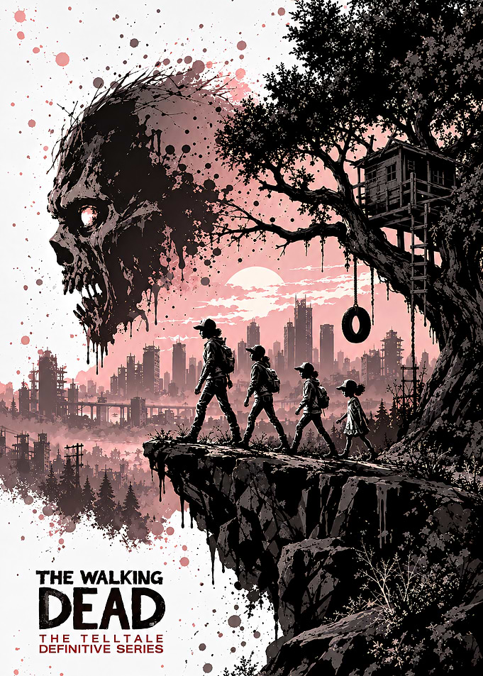 The Walking Dead Definitive Series Poster