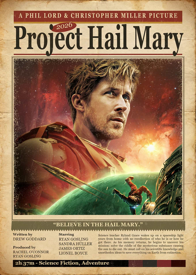 Project Hail Mary Movie Poster