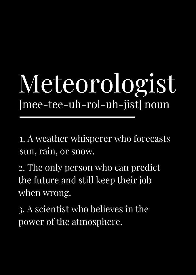 Funny Meteorologist Definition