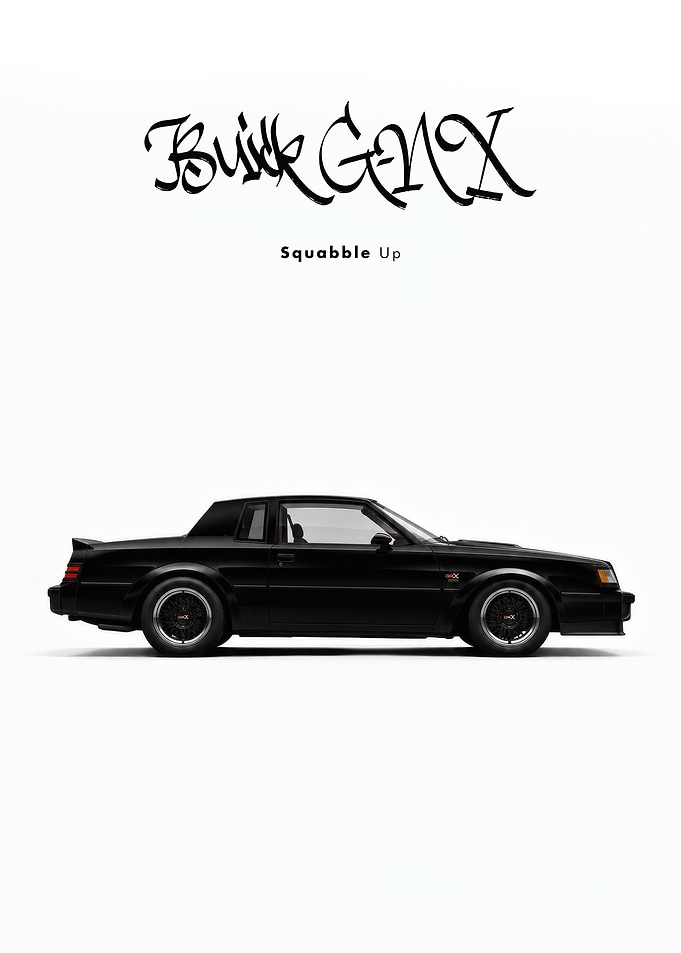 Minimalism Buick GNX