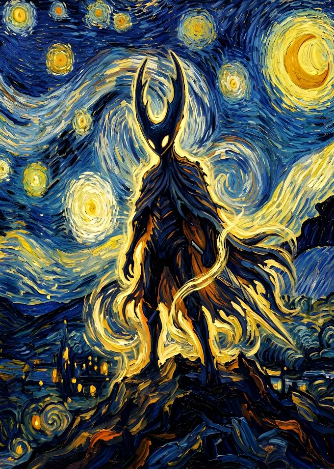 Hollow Knight Starry Night Mashup