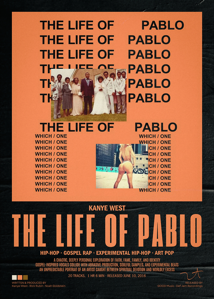 Kanye West The Life of Pablo