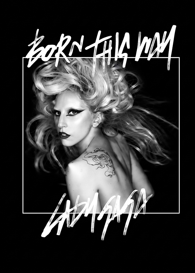 Lady Gaga Born This Way Poster