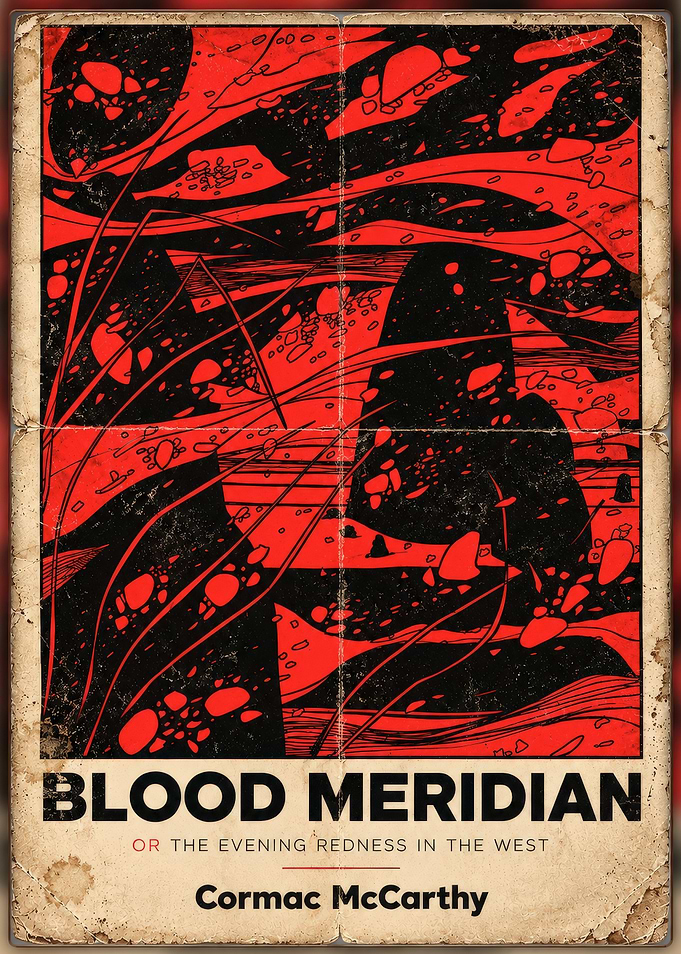 Blood Meridian Book Cover Poster