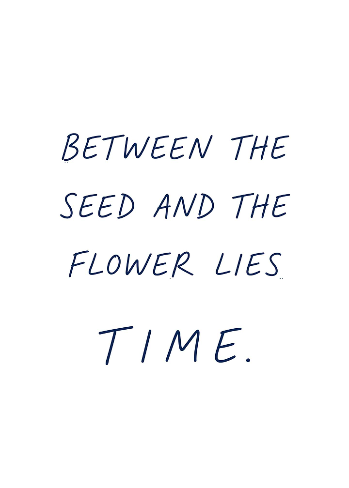 Inspirational Quote Minimalist Wall Art
