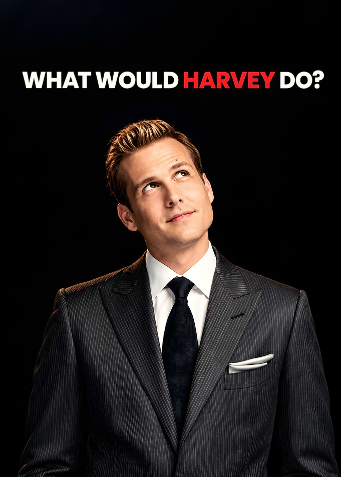 Harvey Specter Suits Poster