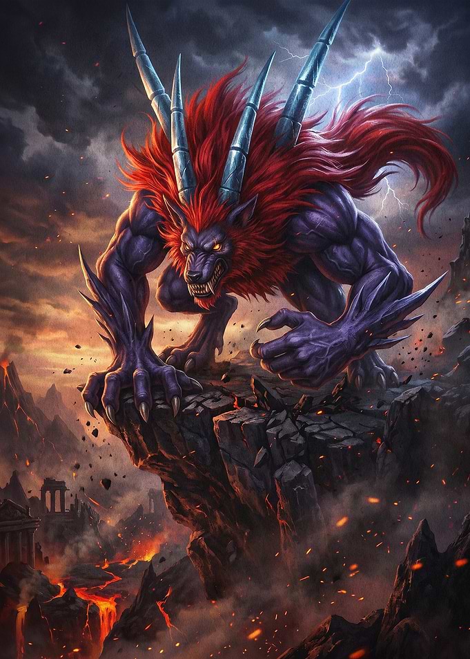 Demon Beast Monster Fantasy Art