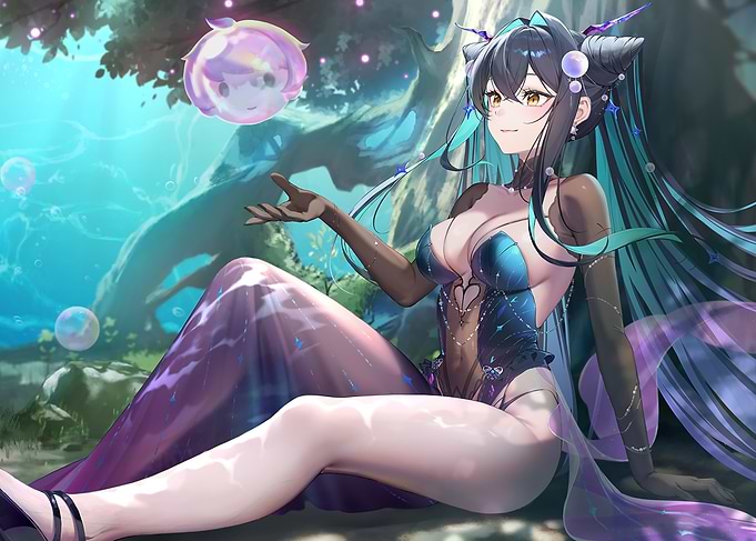 The Goddess Of Victory Little Mermaid