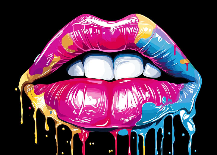 Neon Lips