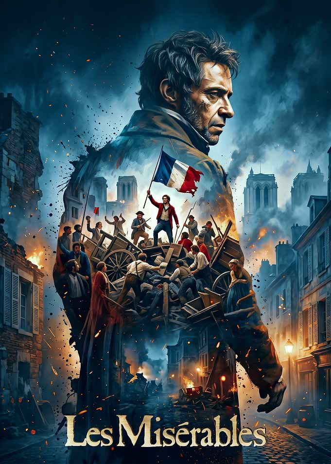Les Misérables Movie Poster Art