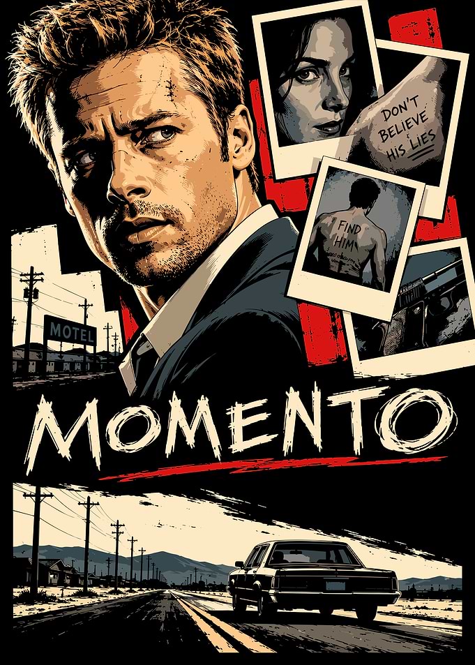 Memento Movie Poster Art