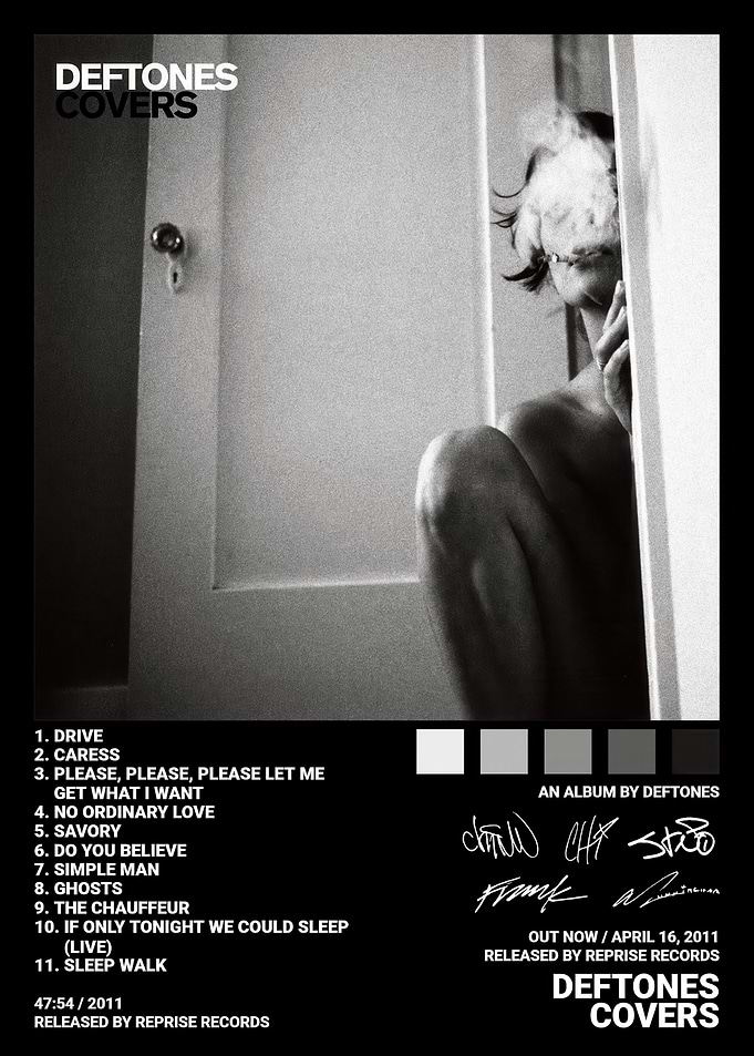 Deftones Covers Album Art Poster