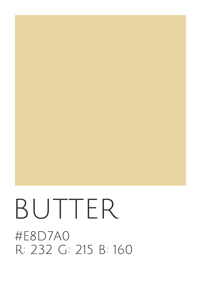 Butter Color Palette