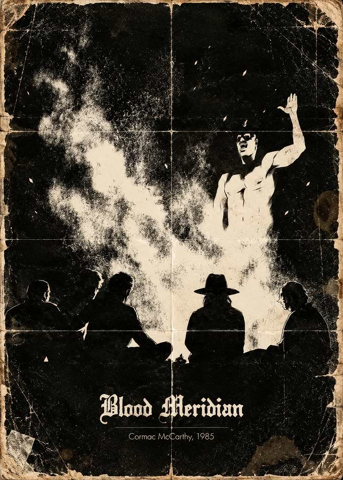 Blood Meridian Vintage Book Poster