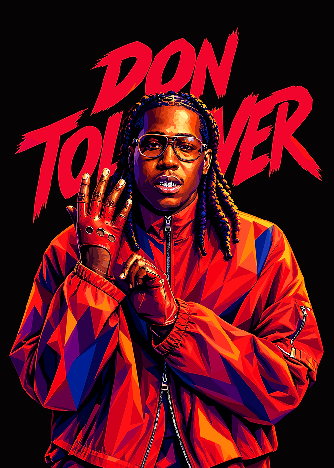 Don Toliver Pop Art Portrait