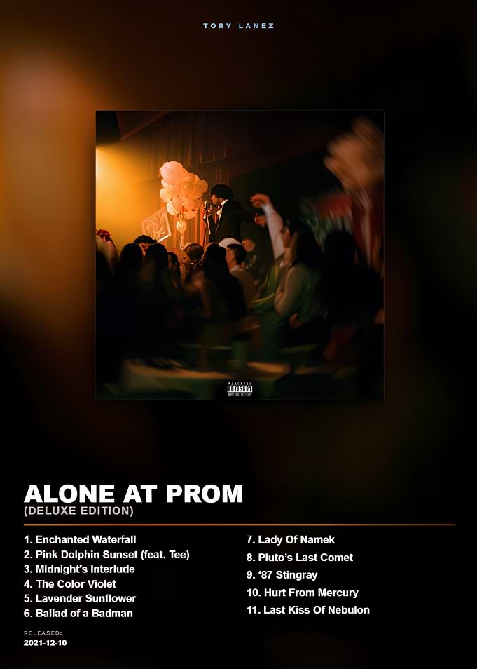 Tory Lanez Alone At Prom Album