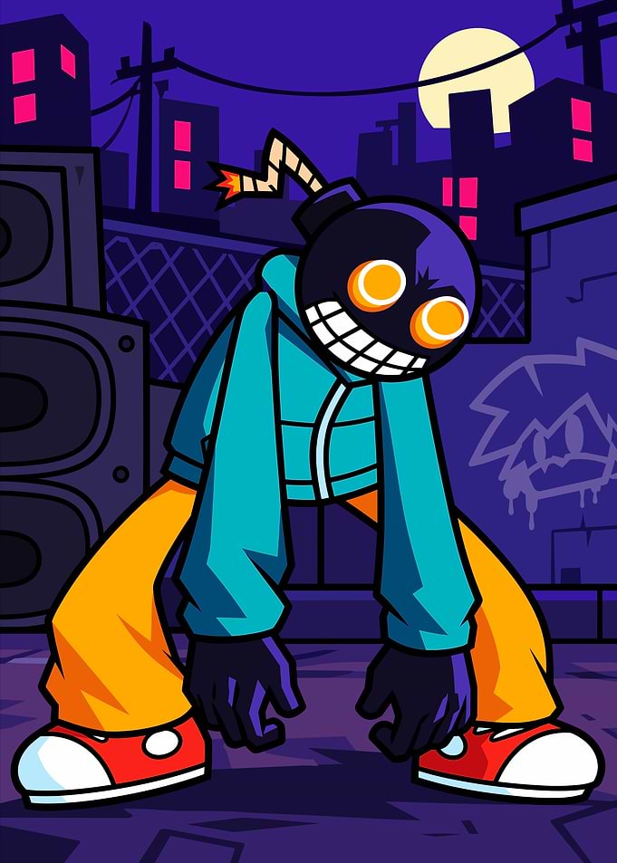 Whitty from Friday Night Funkin