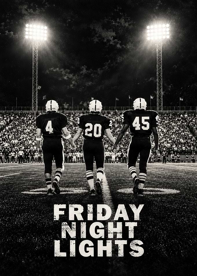 Friday Night Lights Football Poster