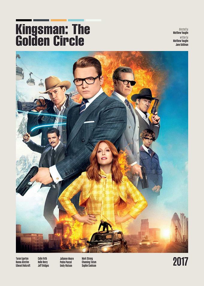 Kingsman The Golden Circle Movie Poster