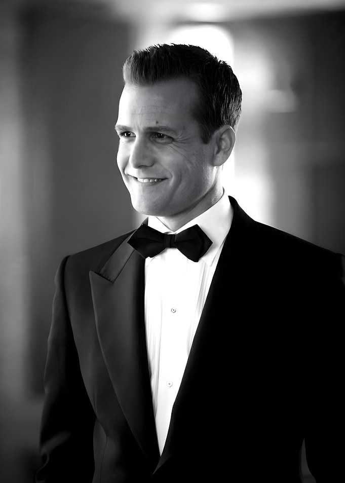 Harvey Specter in a Tuxedo