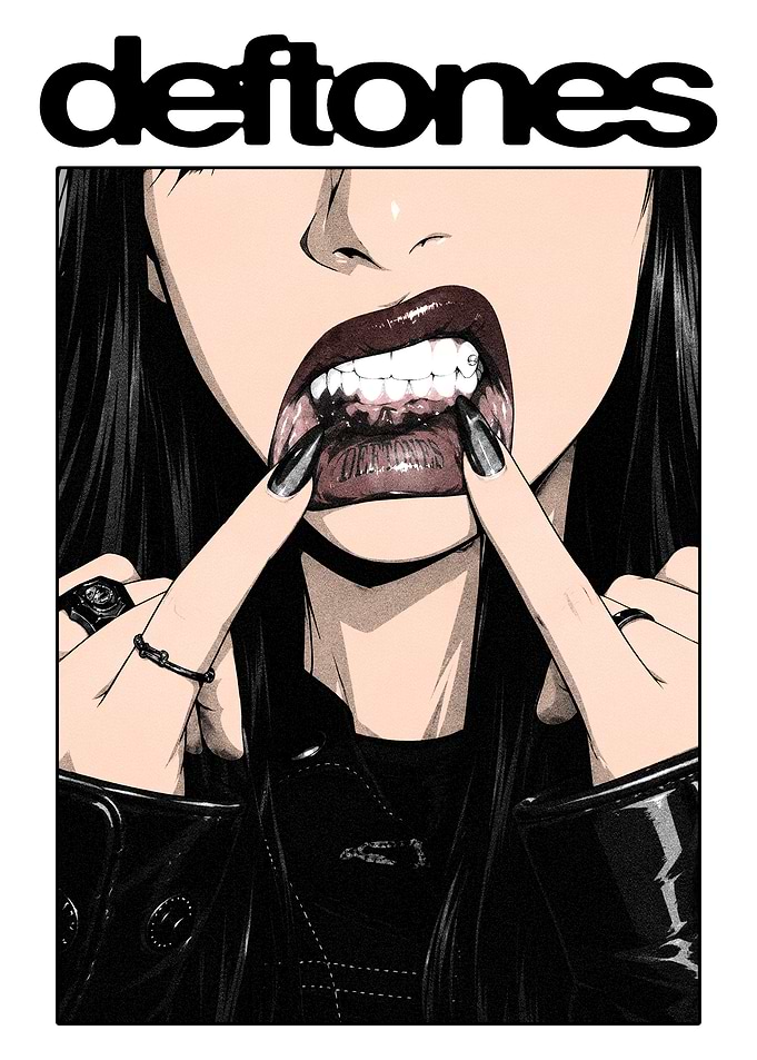 Deftones Band Fan Art Illustration