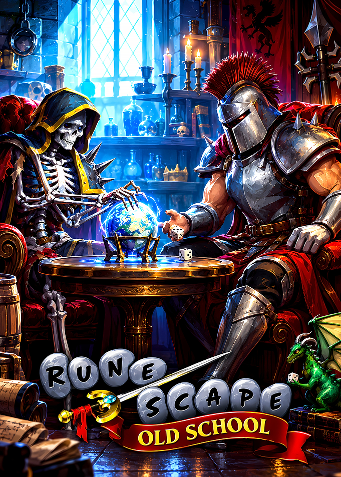 Old School RuneScape Gaming Poster
