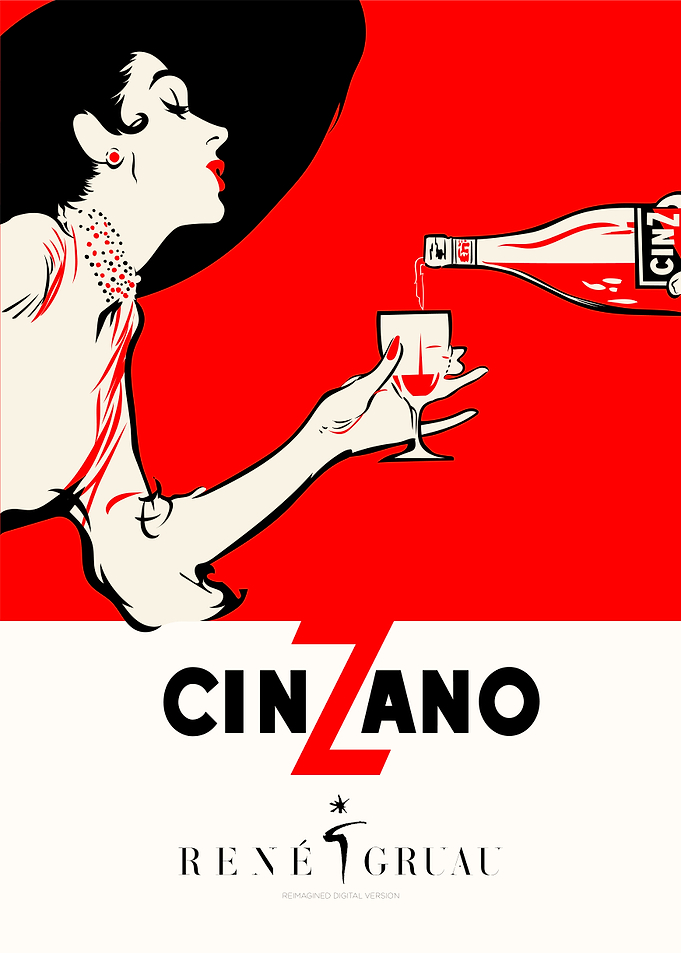 René Gruau | Publicité Cinzano