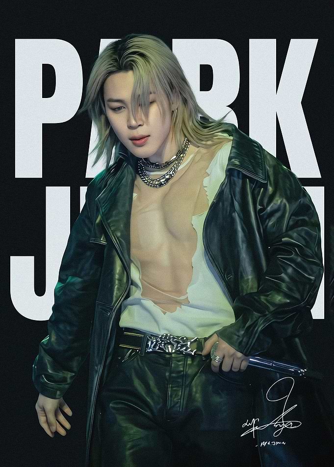 Park Jimin K-Pop Idol Poster