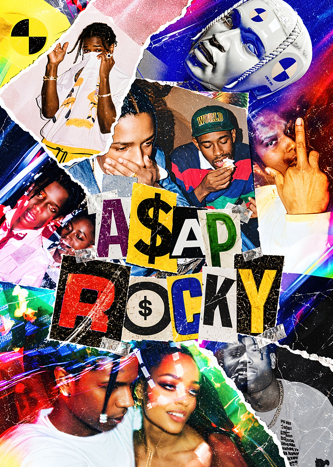 ASAP Rocky Collage